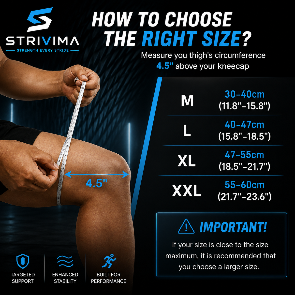 STRIVIMA Hinged Knee Brace