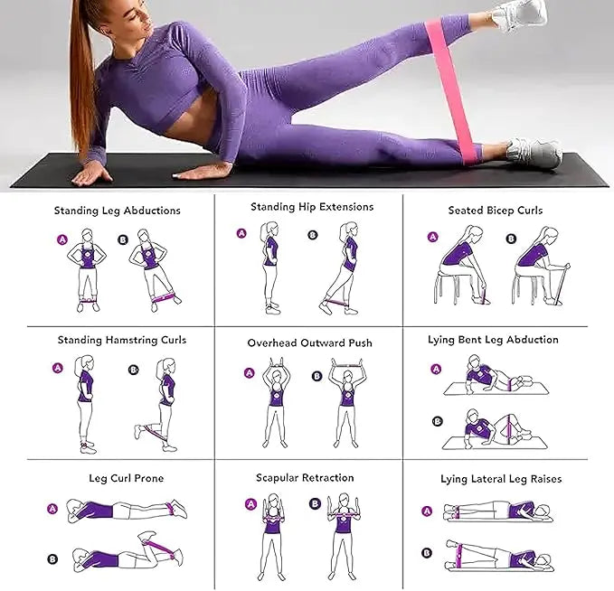 5pcs/Set Resistance Strap, Pull-Up Strap, Pull-Up Assist Strap, Exercise Strap, Sports Strap, Leg Resistance Strap, Exercise, Muscle Training, Body Shaping, Male And Female