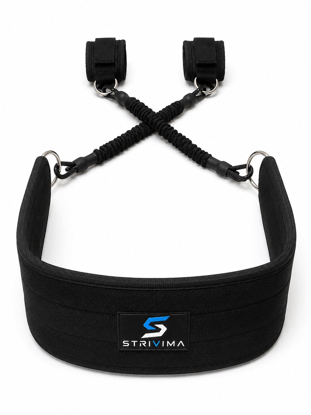 Stable Stepper Frat Black wearable treadmill support belt
