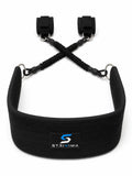 Stable Stepper Frat Black wearable treadmill support belt