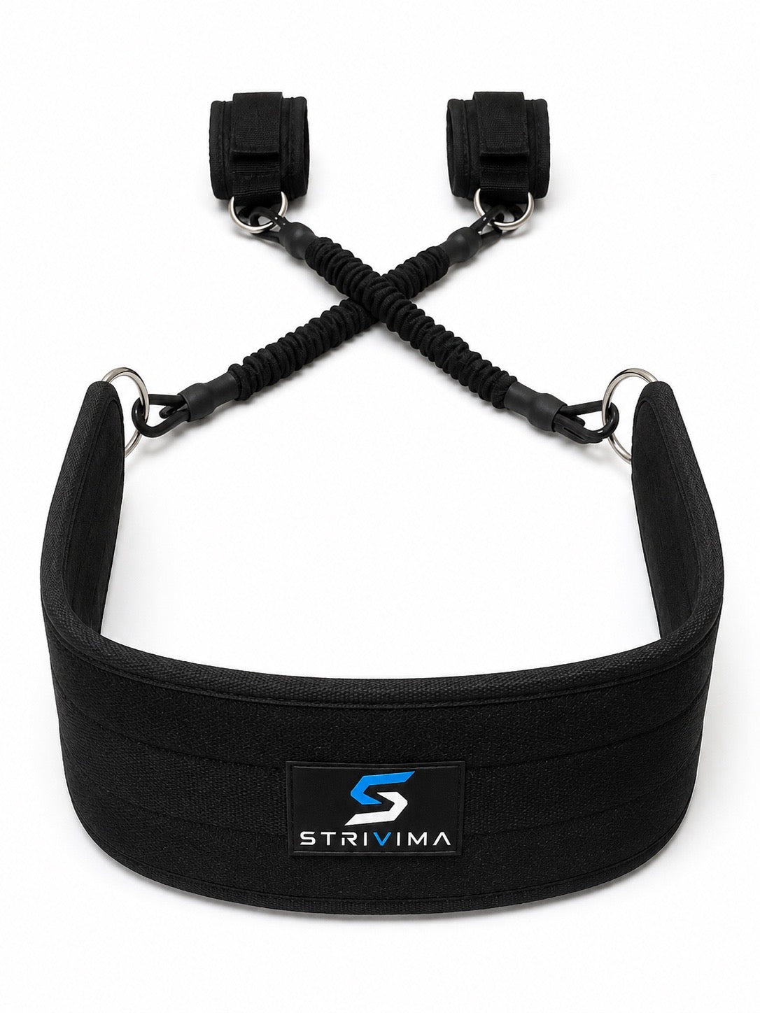 Stable Stepper Frat Black wearable treadmill support belt