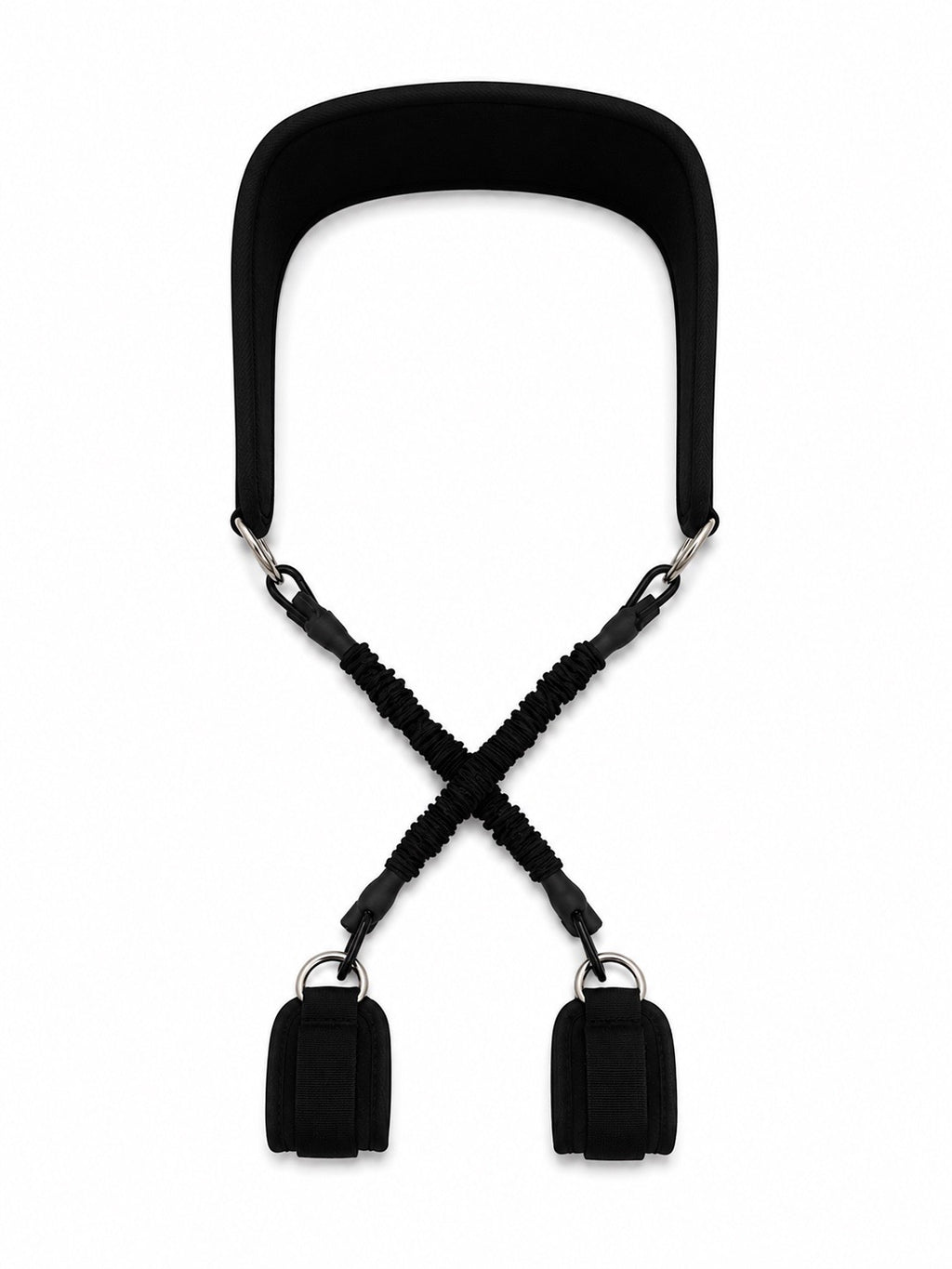 Stable Stepper Frat Black wearable treadmill support belt