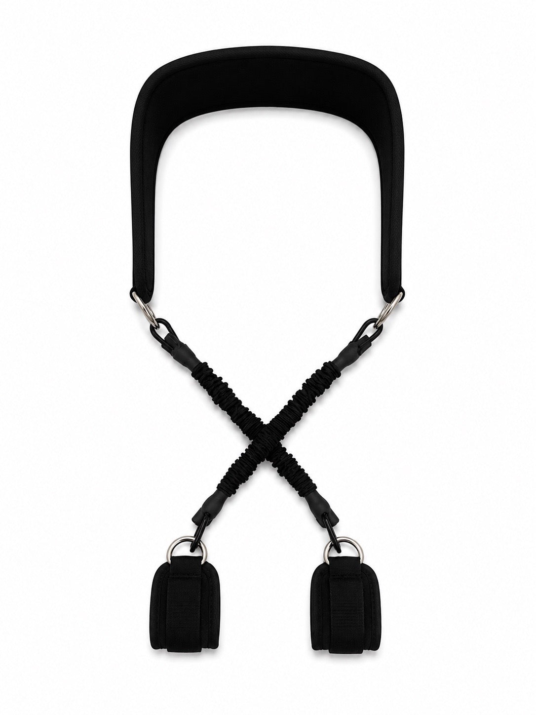 Stable Stepper Frat Black wearable treadmill support belt